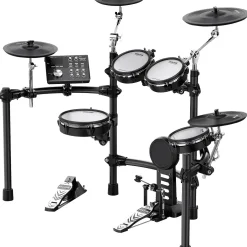 NUX DM-7X All-Remo Mesh-Head Digital Drum Kit Black