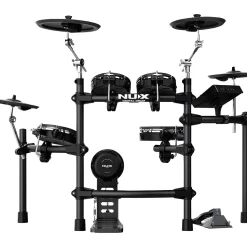 NUX DM-7X All-Remo Mesh-Head Digital Drum Kit Black