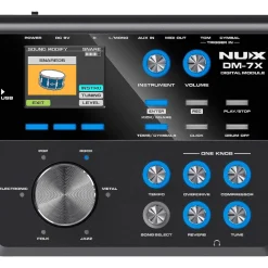 NUX DM-7X All-Remo Mesh-Head Digital Drum Kit Black