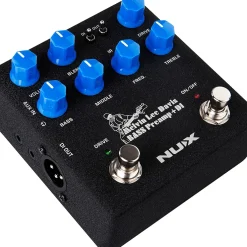 NUX Melvin Lee Davis Bass Preamp + DI Pedal Black