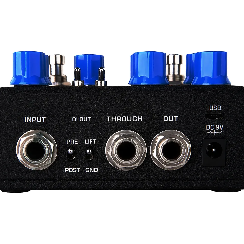 NUX Melvin Lee Davis Bass Preamp + DI Pedal Black