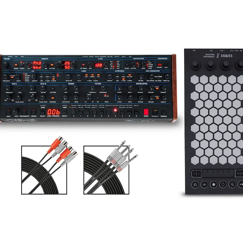 Oberheim OB-6 Desktop and Exquis MPE Bundle