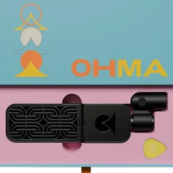 Ohma World Motif Ribbon Microphone Black & Black