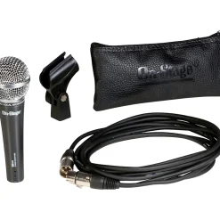 On-Stage AS420V2 Dynamic Handheld Microphone with 20' XLR Cable