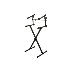 On-Stage Heavy-Duty 2-Tier Keyboard X Stand