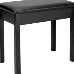 On-Stage KB8902 Flip-Top Keyboard Bench Black