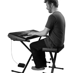 On-Stage KPK6520 Keyboard Stand/Bench Pack With Sustain Pedal