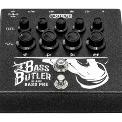 Orange Amplifiers The Bass Butler Bi-Amp Bass Pre DI Pedal Black