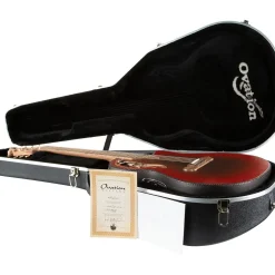 Ovation 2087GT Adamas Series Deep Contour Acoustic-Electric Guitar Reverse Red Burst