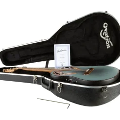 Ovation 1687GT Adamas Series Deep Acoustic-Electric Guitar Reverse Blue Burst