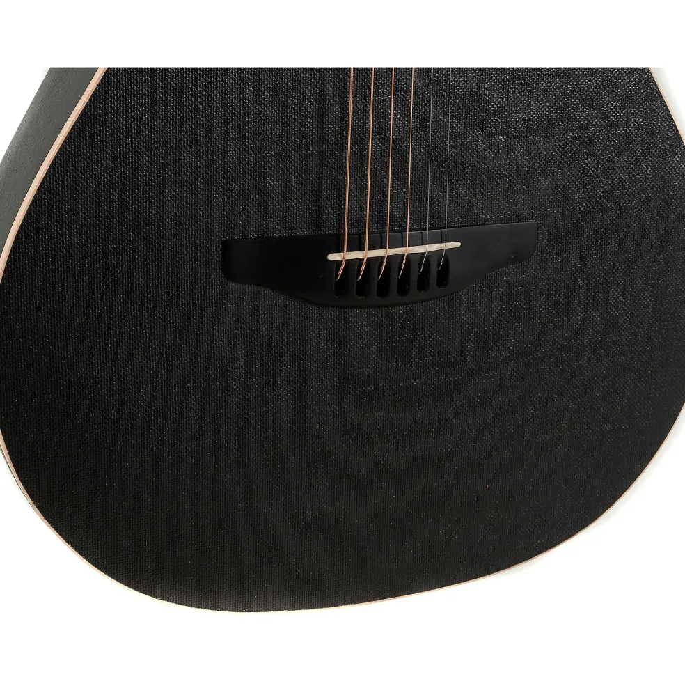 Ovation U581T-SPM-G Adamas Series Deep Contour Acoustic-Electric Guitar Black Satin Copper Metal Flake