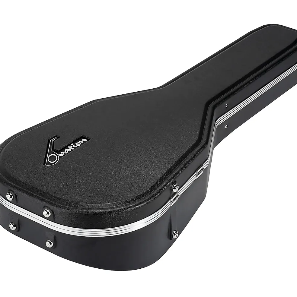 Ovation U581T-SPM-G Adamas Series Deep Contour Acoustic-Electric Guitar Black Satin Copper Metal Flake