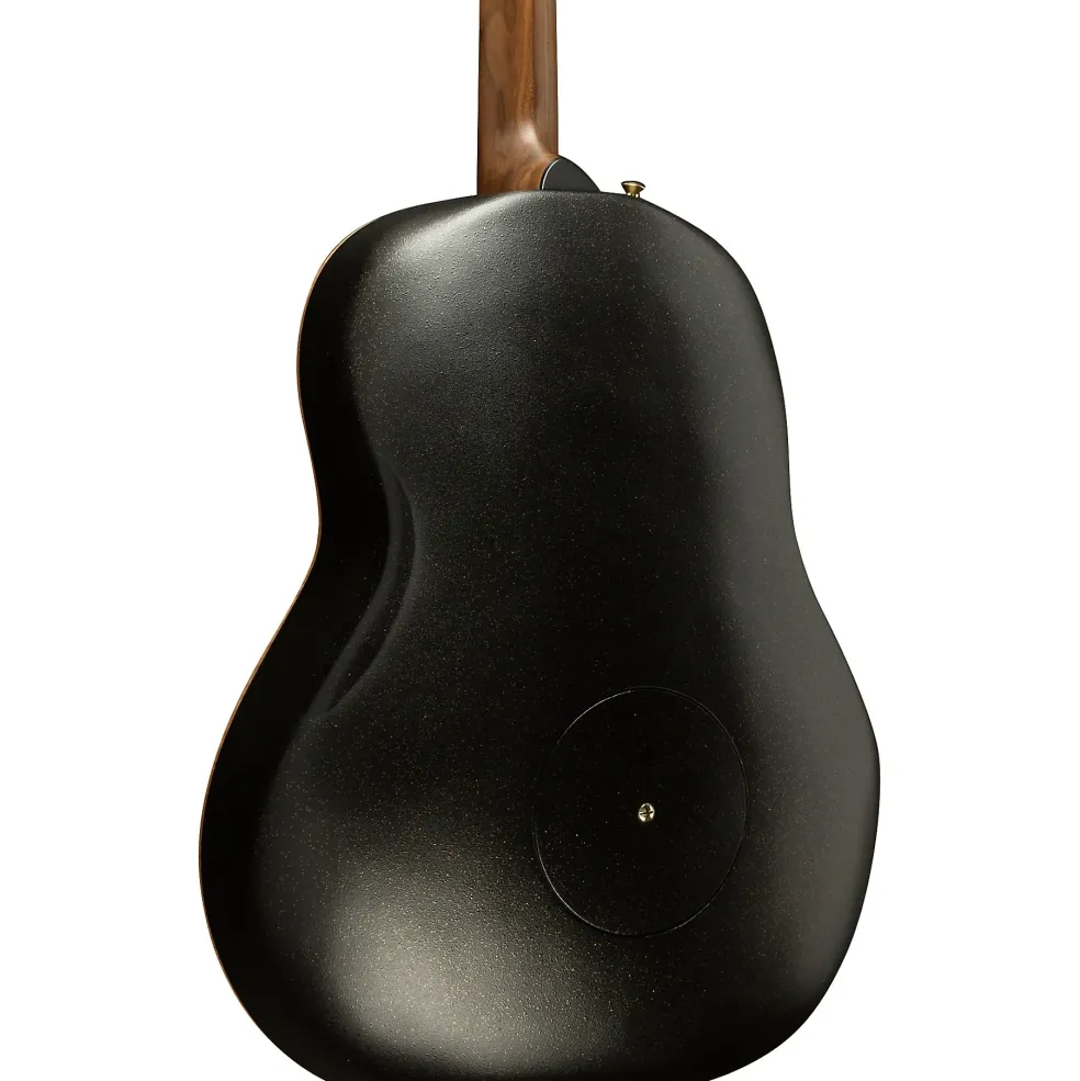 Ovation U581T-SPM-G Adamas Series Deep Contour Acoustic-Electric Guitar Black Satin Copper Metal Flake