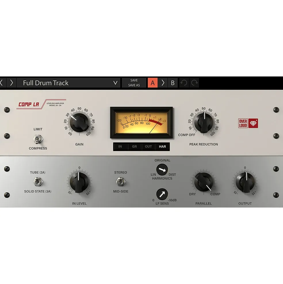 Overloud GEM Comp LA - Optical Compressor (Download)