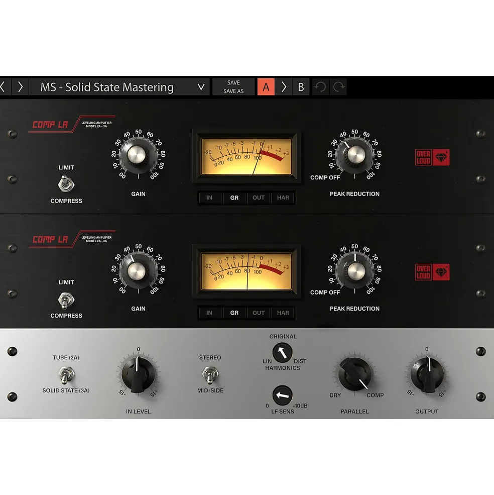 Overloud GEM Comp LA - Optical Compressor (Download)