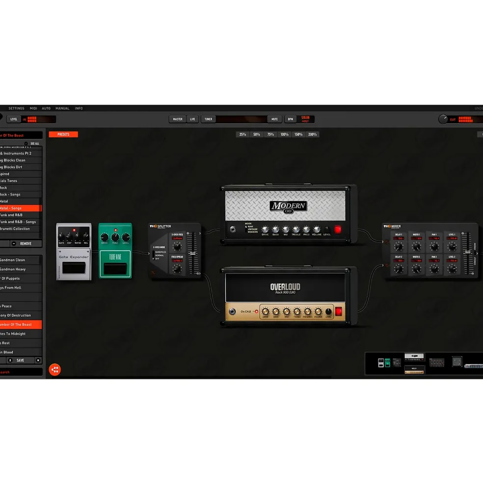 Overloud THU Metal Edition Upgrade from TH-3 Metal Edition
