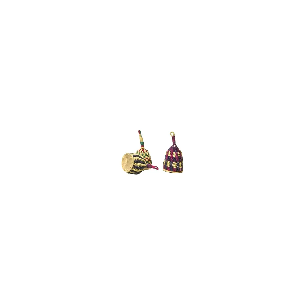 Overseas Connection Ghana Traditional Caxixi Rattle 7 x 3 in.