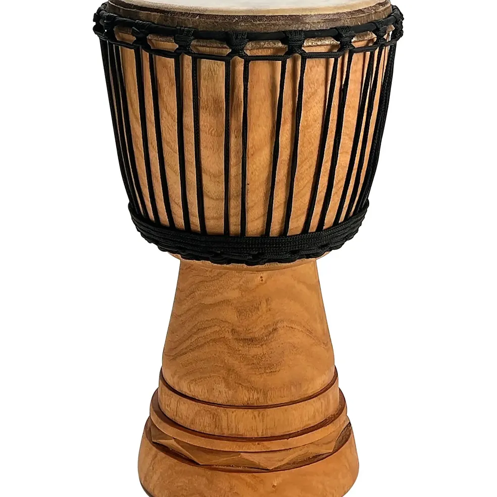 Overseas Connection Traditional Djembe Natural 9x17 in.