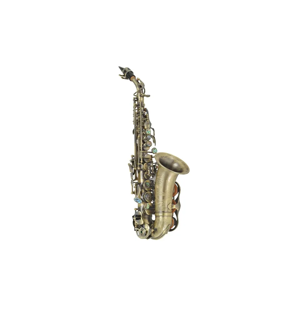 P. Mauriat PMSS-2400 DK Curved Soprano Saxophone Dark Lacquer