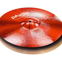 Paiste Colorsound 900 Heavy Hi Hat Cymbal Red 15 in. Pair