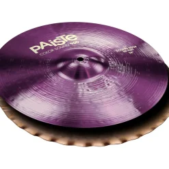 Paiste Colorsound 900 Sound Edge Hi Hat Cymbal Purple 14 in. Top