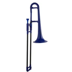 pBone Mini Plastic Trombone Blue
