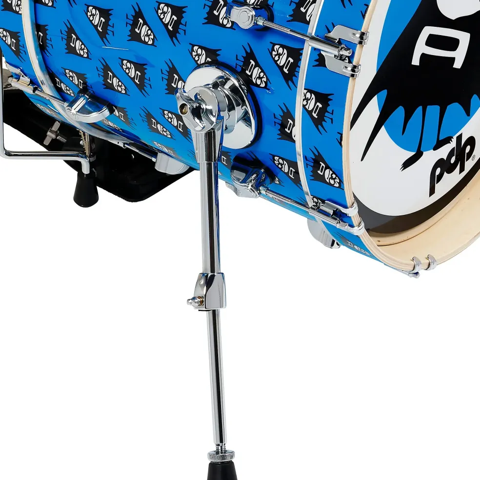 PDP by DW Aquabats Action Drums 4-Piece Shell Pack Cyan Blue