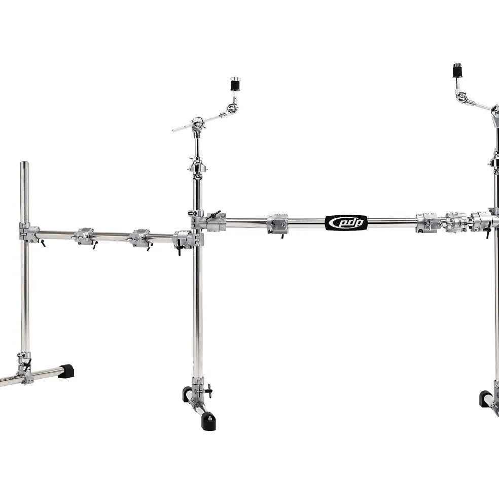PDP by DW Chrome Plated Main and Side Drum Rack Package