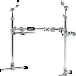 PDP by DW Chrome-Plated Drum and Cymbal Rack Package