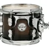 PDP by DW Concept Exotic Series Walnut to Charcoal Burst, Suspended Tom 8 x 7 in.