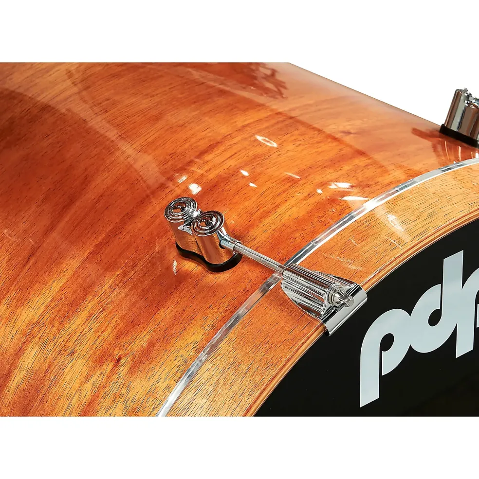 PDP by DW Concept Exotic 5-Piece Maple Shell Pack With Chrome Hardware Honey Mahogany