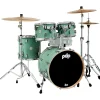 PDP by DW Concept Maple 4-Piece Fusion Shell Pack With Chrome Hardware Satin Seafoam