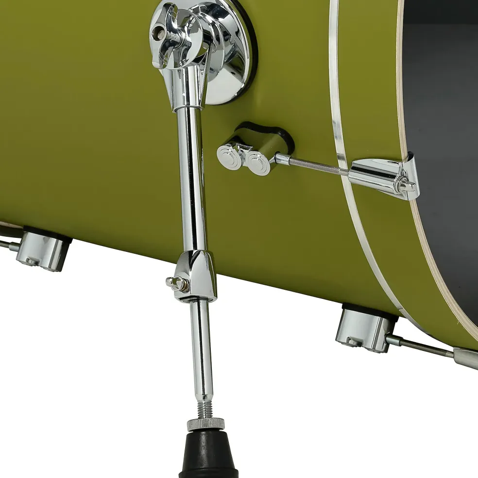 PDP by DW Concept Maple 4-Piece Fusion Shell Pack With Chrome Hardware Satin Seafoam
