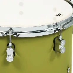 PDP by DW Concept Maple 3-Piece Rock Shell Pack With Chrome Hardware Satin Seafoam