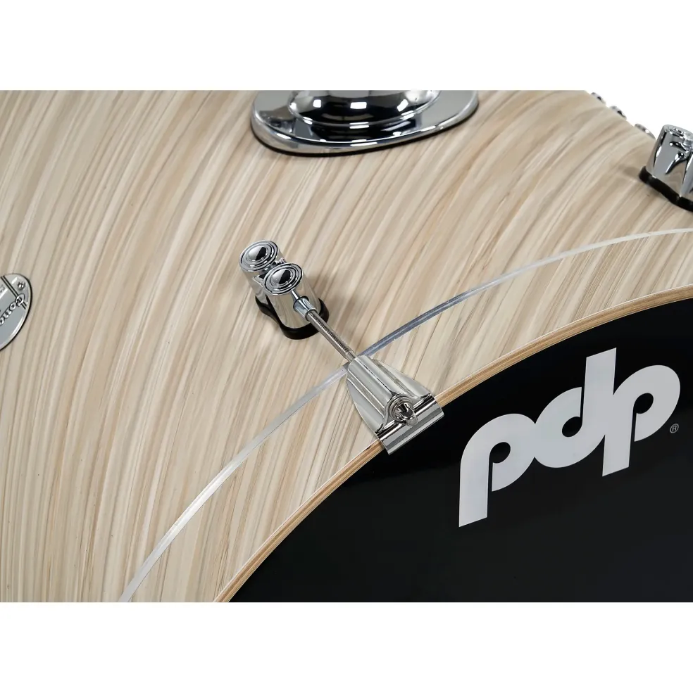 PDP by DW Concept Maple 7-Piece Shell Pack With Chrome Hardware Twisted Ivory