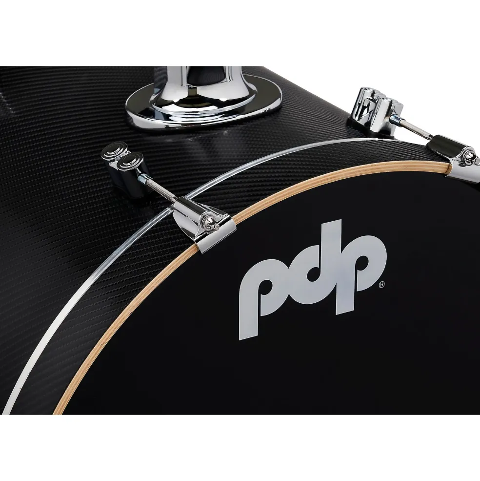 PDP by DW Concept Maple 4-Piece Shell Pack With Chrome Hardware Twisted Ivory