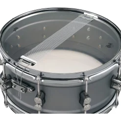 PDP by DW Concept Series Gun Metal Over Steel Snare Drum With Black Nickel Hardware 14 x 6.5 in.