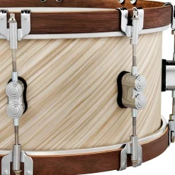 PDP by DW LTD Concept Maple Snare Drum With Walnut Hoops 14 x 6.5 in. Twisted Ivory