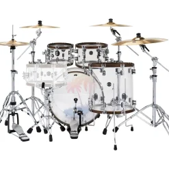 PDP by DW 25th Anniversary Clear Acrylic 4-Piece Shell Pack