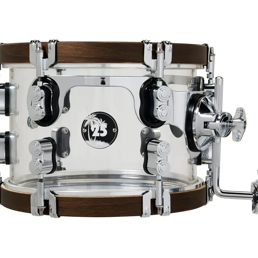 PDP by DW 25th Anniversary Clear Acrylic 4-Piece Shell Pack