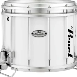 Pearl Championship Maple FFX Marching Snare Drum 14 x 12 in. Pure White