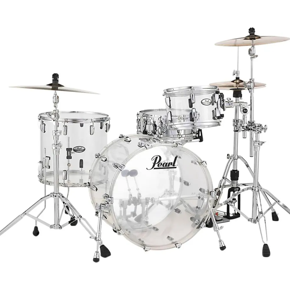 Pearl Crystal Beat 3-Piece Jazz Shell Pack Ultra Clear