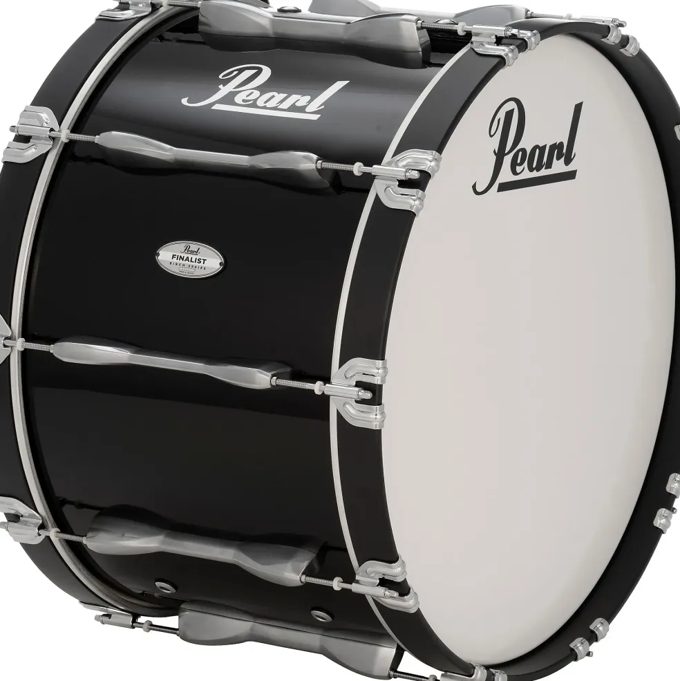 Pearl Finalist 22" Bass Drum 22 x 14 in. Midnight Black