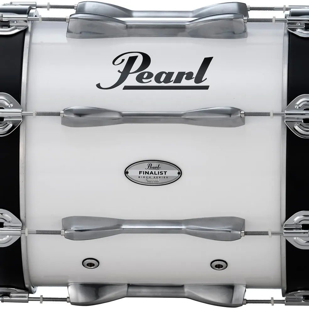 Pearl Finalist 14" Bass Drum 14 x 14 in. Pure White