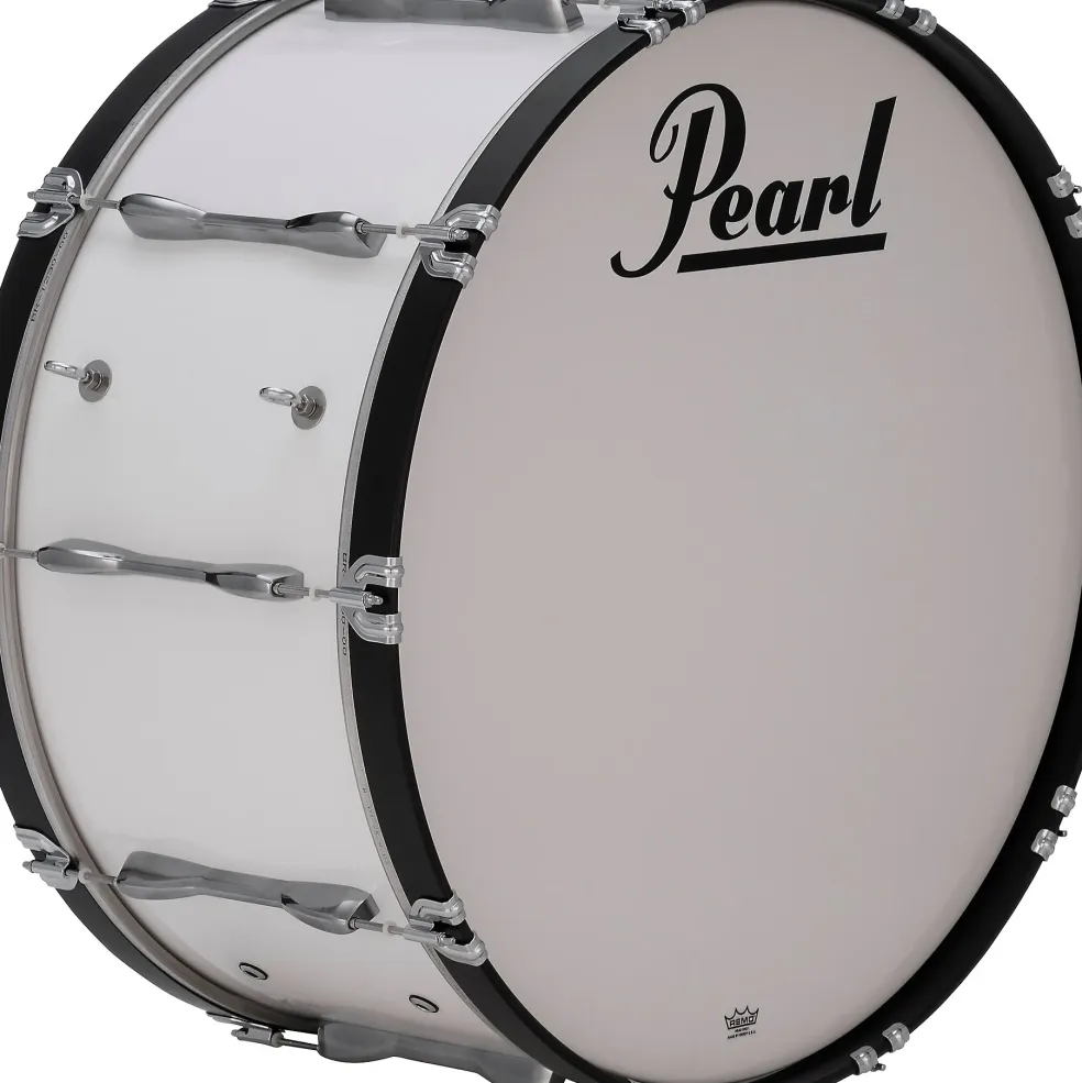 Pearl Finalist 30" Bass Drum 30 x 14 in. Pure White