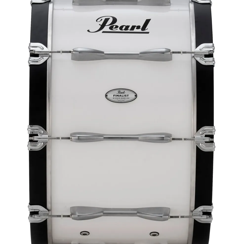 Pearl Finalist 24" Bass Drum 24 x 14 in. Pure White