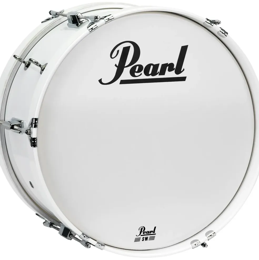 Pearl Junior Marching Bass Drum and Carrier 16 x 8 in.