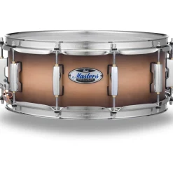 Pearl Masters Maple Complete Snare Drum 14 x 6.5 in. Satin Natural