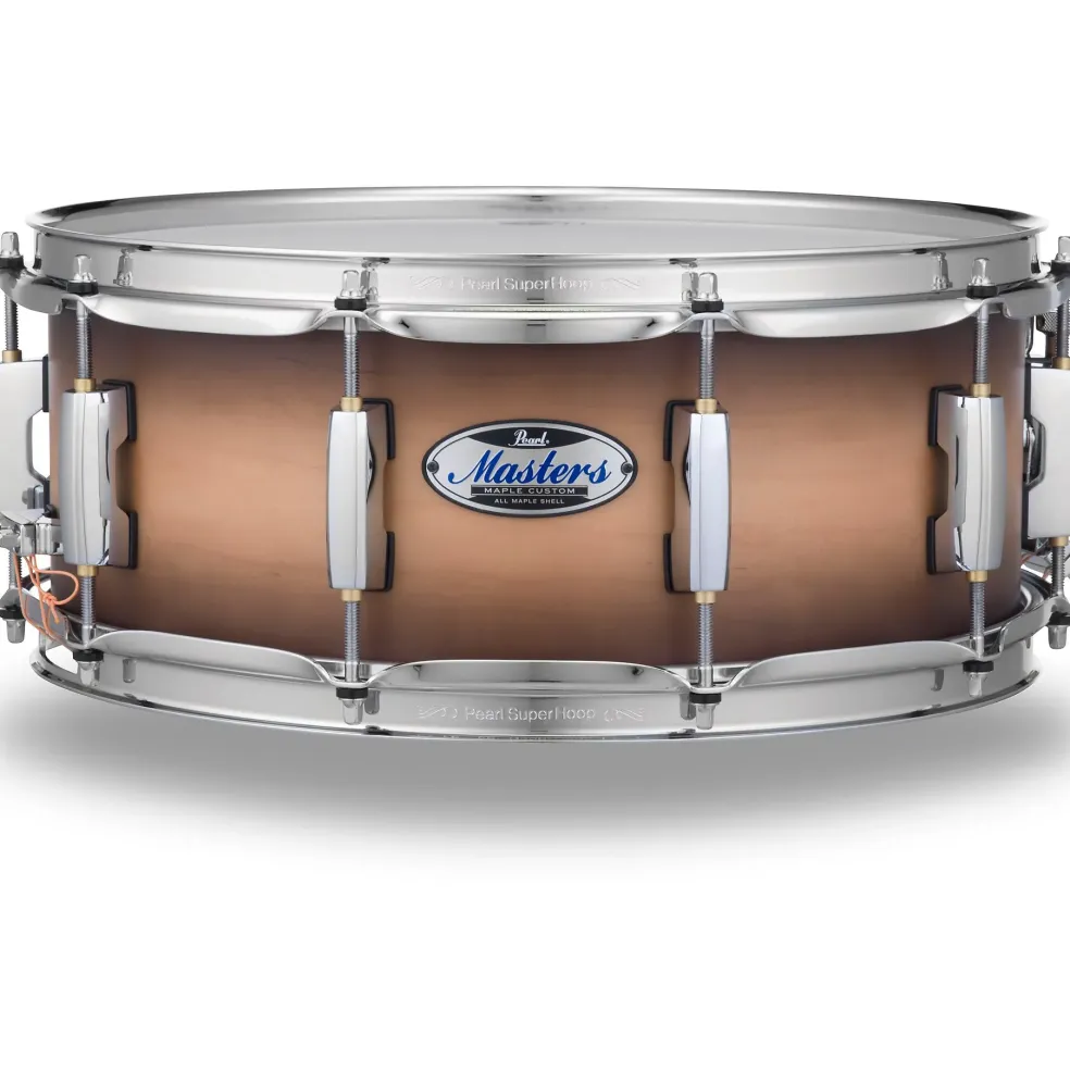 Pearl Masters Maple Complete Snare Drum 14 x 6.5 in. Satin Natural