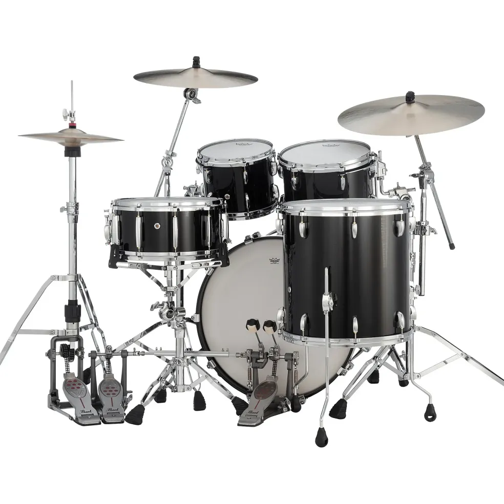 Pearl Masters Maple 4-Piece Shell Pack Piano Black